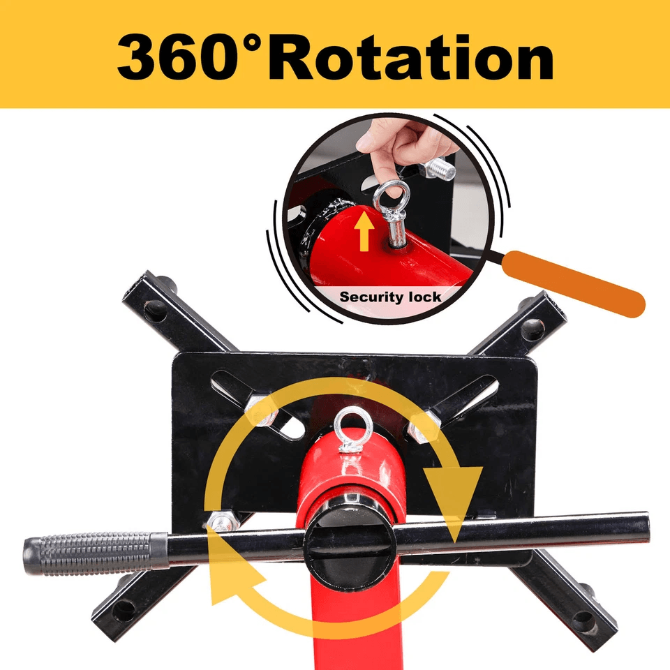 Heavy Duty Engine Motor Stand Hoist Folding Auto Shop Jack For Car Truck Garage  Engine Rebuilding 3