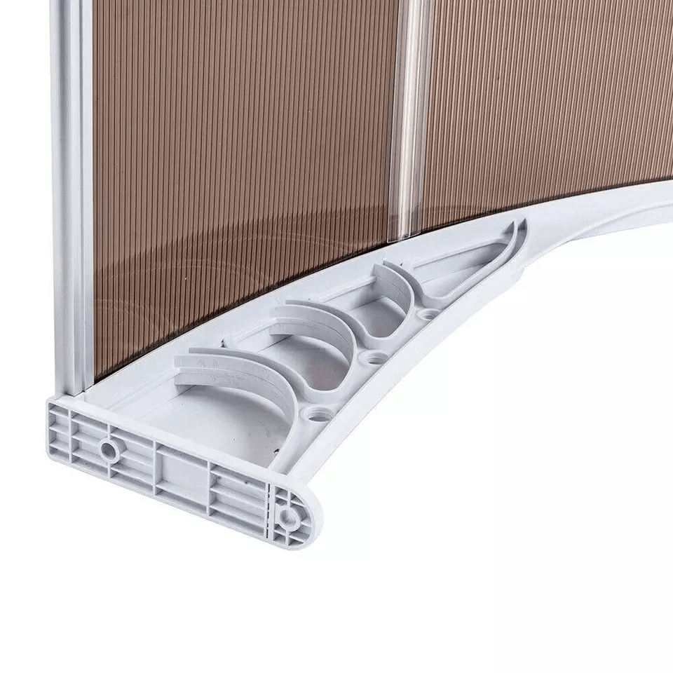 DIY Window Canopy Awning Outdoor Polycarbonate Door  Patio Shelter 2