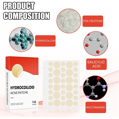 Professional Acne Patches, High-End Skin Care Pimple Stickers for Healing & Absorbing Spots