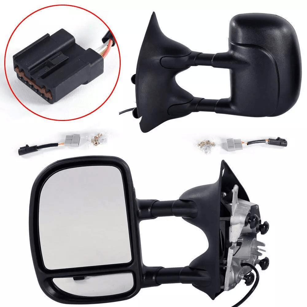 Ford Super Duty Power Towing Mirrors, Heated & Telescoping Pair