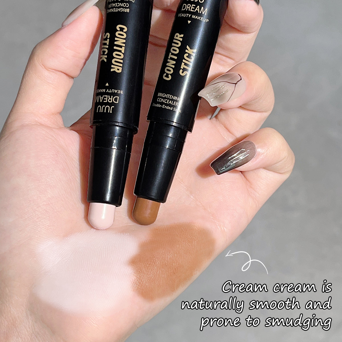 Dual Ended Contour Stick Highlighter  Bronzer For 3D Facial Sculpting Nose ShadowCheekbone Definiti 4