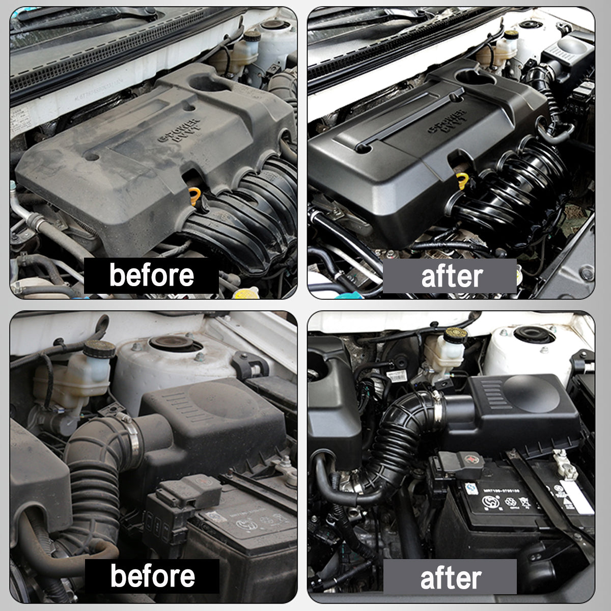 Engine Degreaser Spray FastActing Car Engine Bay Cleaner For Spotless Compartment Cleaning 4