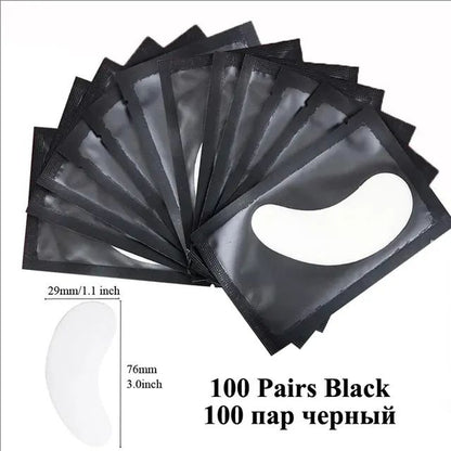 Hydrogel Gel Eye Patches Wholesale False Eyelash Extension Under Eye Pads For Professional Makeup 8