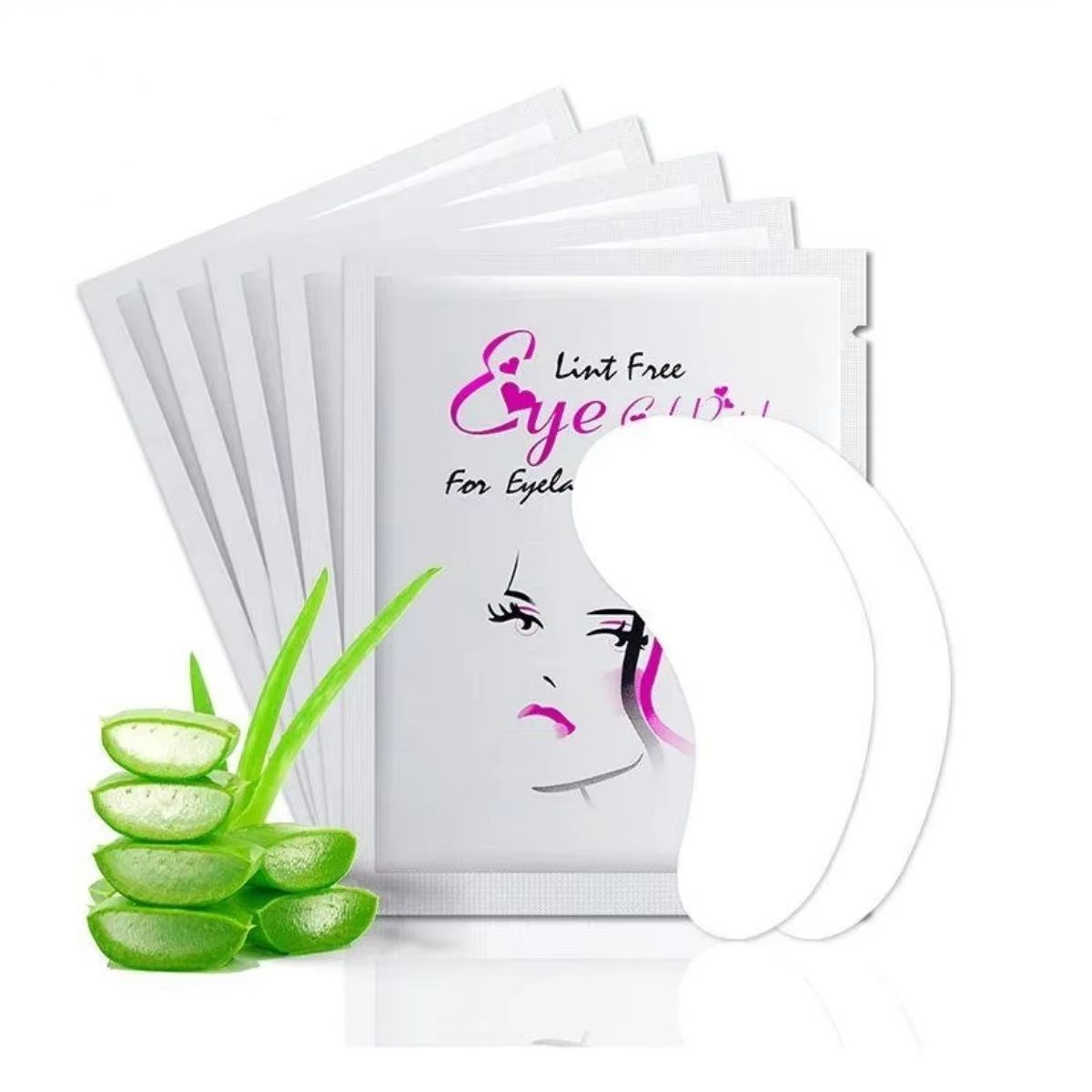 Hydrogel Gel Eye Patches, Wholesale False Eyelash Extension Under Eye Pads for Professional Makeup