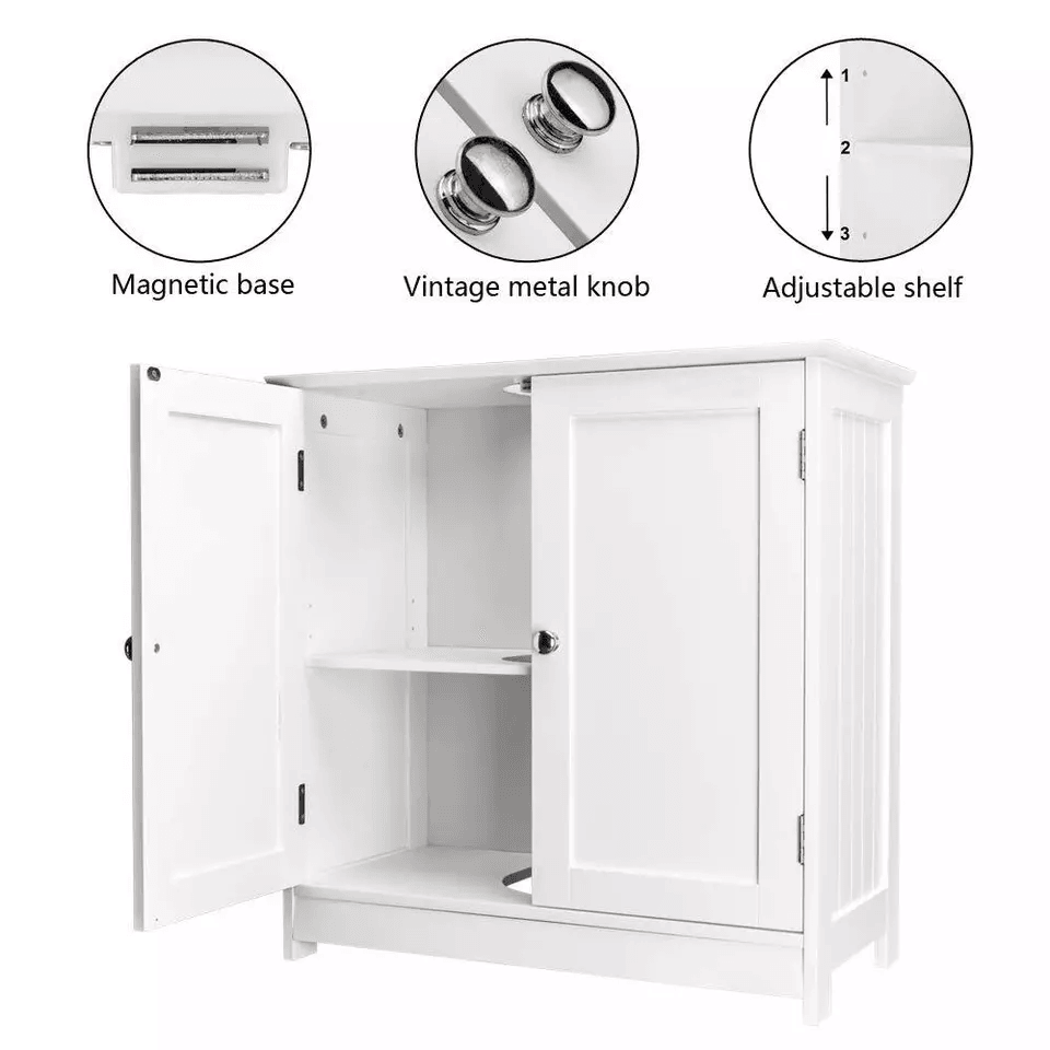 Modern Bathroom Vanity Cabinet With Single Wood Vessel Sink 2