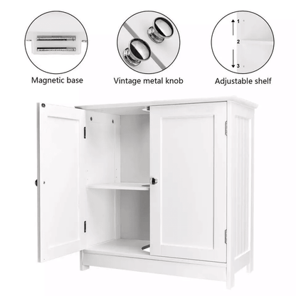 Modern Bathroom Vanity Cabinet With Single Wood Vessel Sink 2