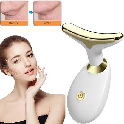 Neck Lifting Beauty Device, Anti-Aging & Anti-Wrinkle Facial Massager for Firming & Tightening