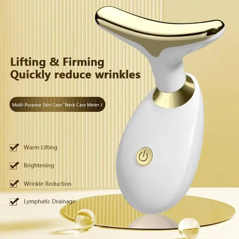 Neck Lifting Beauty Device AntiAging  AntiWrinkle Facial Massager for Firming  Tightening