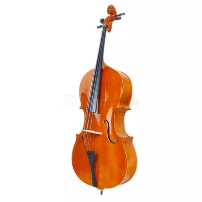 Full Size Natural Cello With Case Bow Rosin  Bridge Ideal For Beginners  Professionals 1