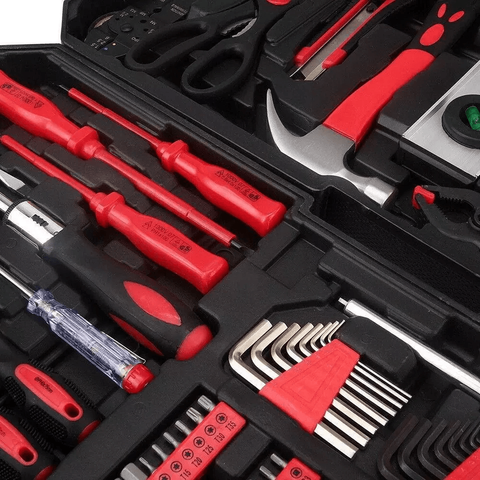 799 PCS Mechanics Tool Set With Wrenches Sockets  Trolley Case Complete Home Auto Repair Kit 2