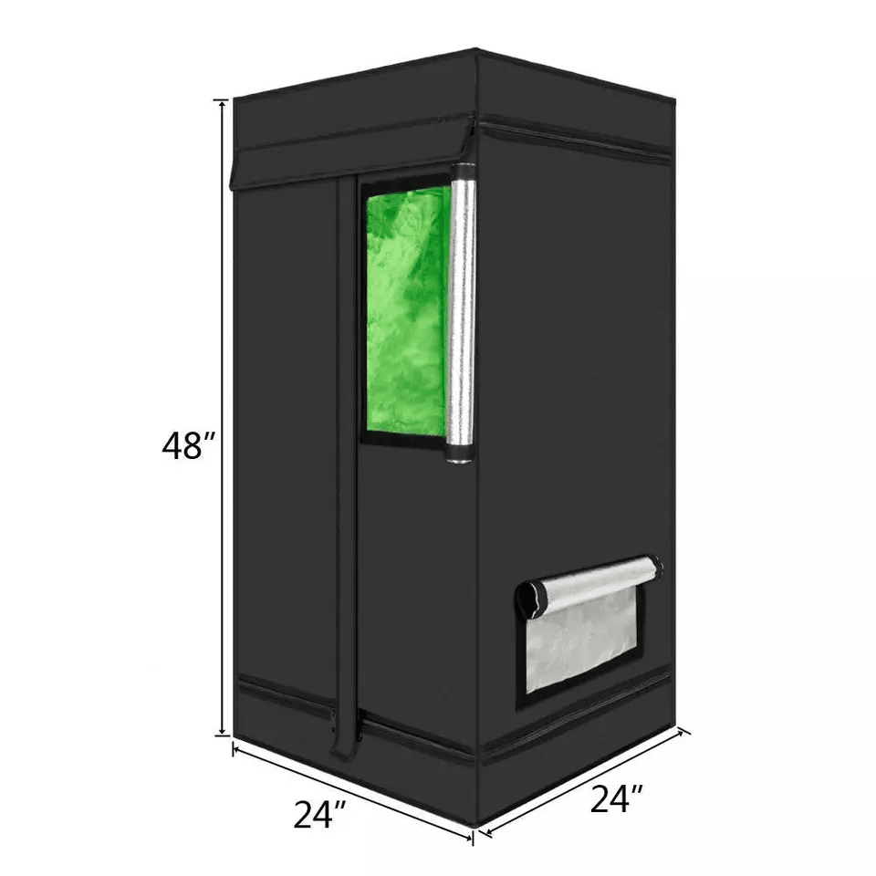 Hydroponic Indoor Grow Tent Mylar Lightproof  Durable 5