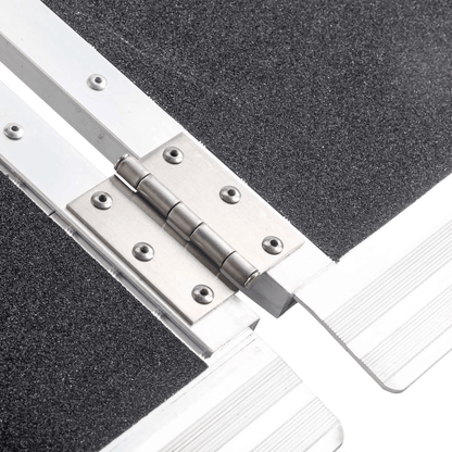 3 Foot Aluminum Folding Wheelchair Ramp  Portable NonSlip Mobility Scooter Access Ramp 600 Lbs Capa 7