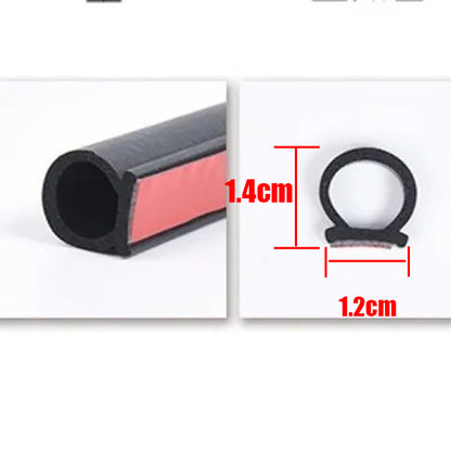 Car Rubber Door Seal Strip Big D Weatherproof Automotive Door Sealing Strip For Noise Insulation  P 4