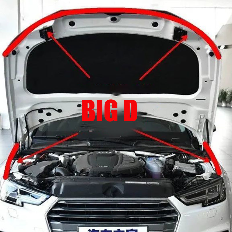 Car Rubber Door Seal Strip Big D Weatherproof Automotive Door Sealing Strip For Noise Insulation  P 1