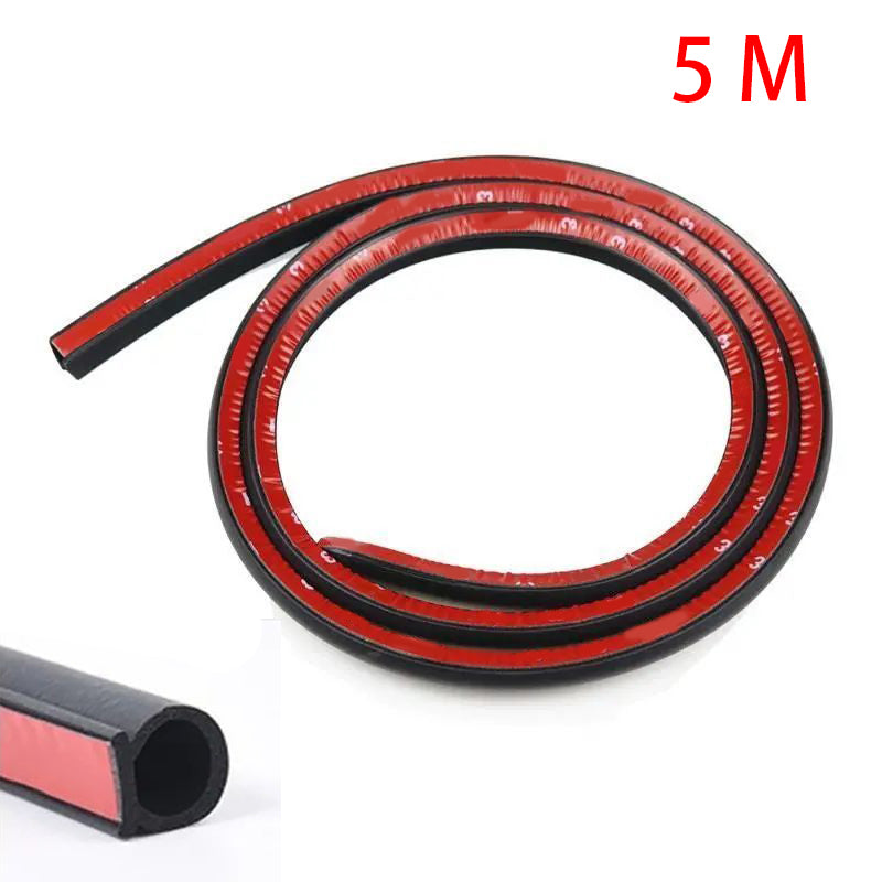 Car Rubber Door Seal Strip Big D Weatherproof Automotive Door Sealing Strip For Noise Insulation  P 5