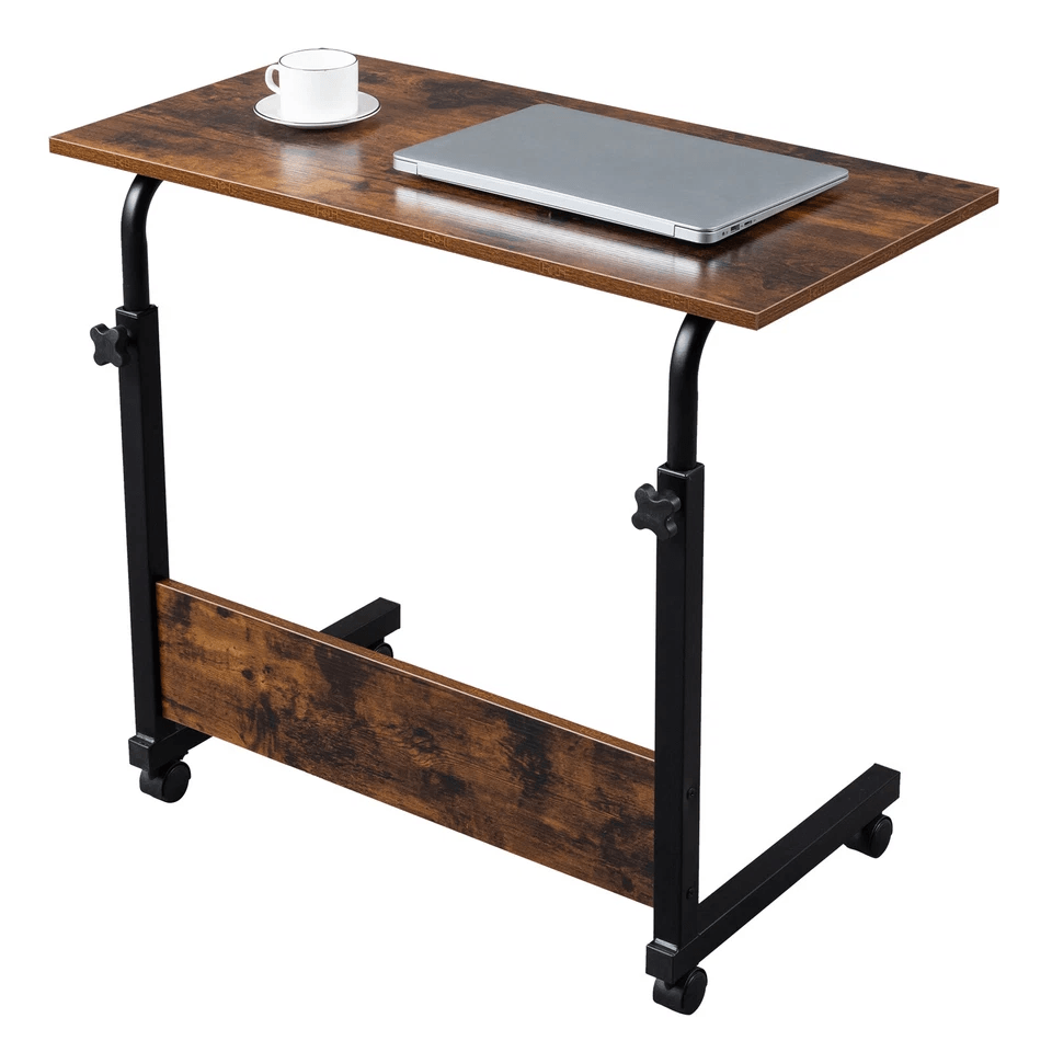 Portable Height Adjustable Laptop Desk  Mobile Computer Table Stand For Sofa Bed And Home Office 4