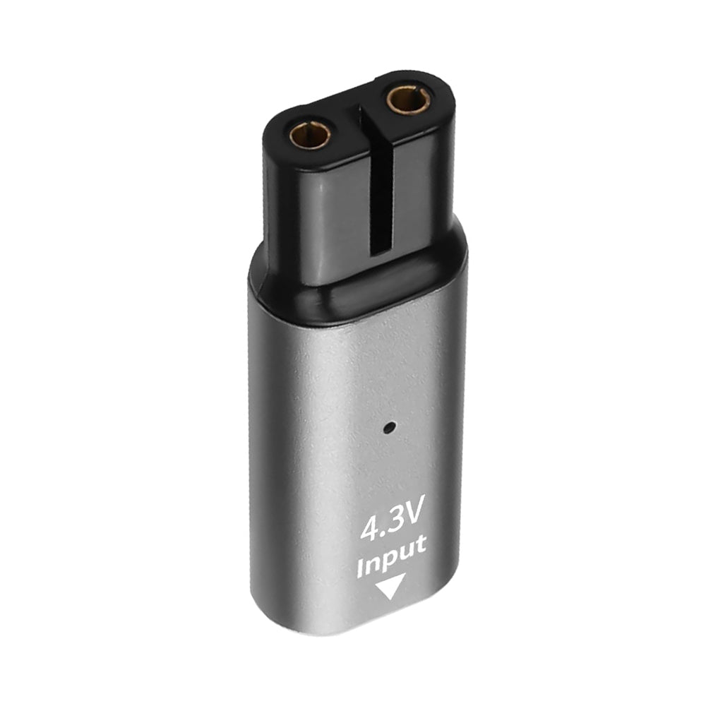43V TypeC Shaver Adapter Charging Converter For Philips Norelco OneBlade QP2520 QP2515 QP2620 With  6