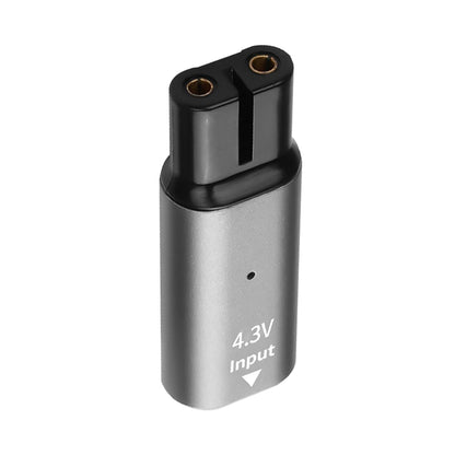 43V TypeC Shaver Adapter Charging Converter For Philips Norelco OneBlade QP2520 QP2515 QP2620 With  6