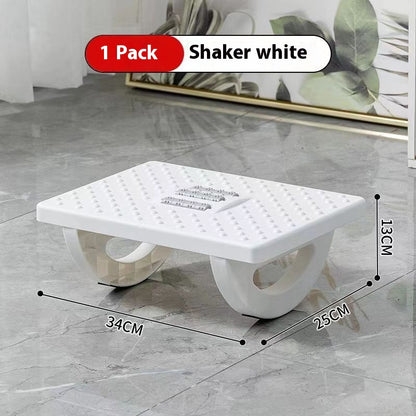 Adjustable Ergonomic Footrest with Massage Rollers Portable UnderDesk Foot Stool for Home Office C