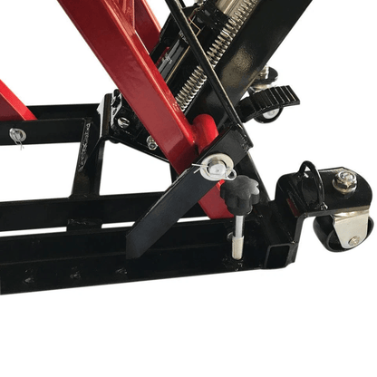 Hydraulic Motorcycle Dirt Bike ATV Scissor Lift Jack Hoist Stand  1500lb Capacity  HeavyDuty Steel  5