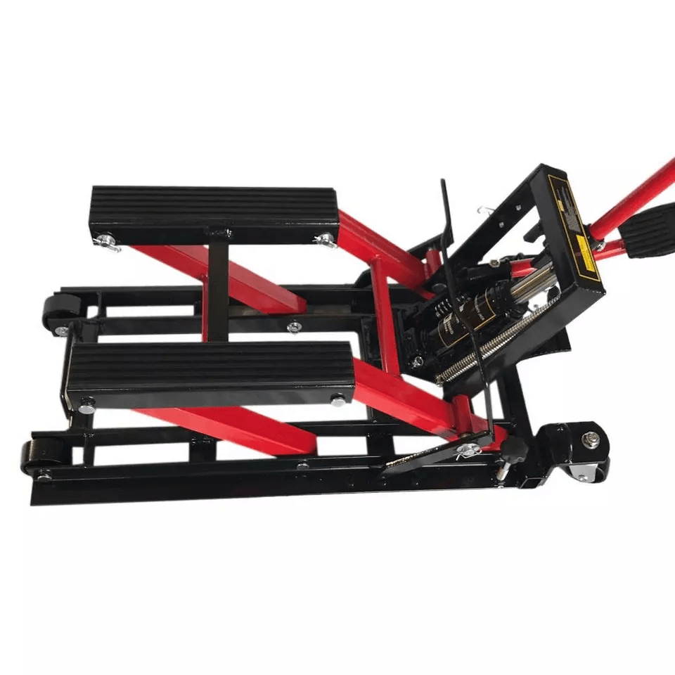 Hydraulic Motorcycle Dirt Bike ATV Scissor Lift Jack Hoist Stand  1500lb Capacity  HeavyDuty Steel  2