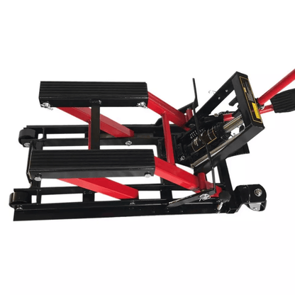 Hydraulic Motorcycle Dirt Bike ATV Scissor Lift Jack Hoist Stand  1500lb Capacity  HeavyDuty Steel  2