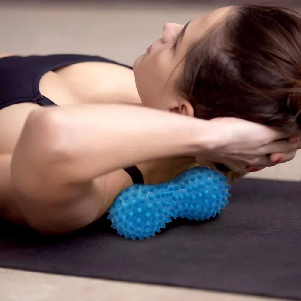 Peanut Massage Ball Deep Tissue Massager For Back Neck Shoulder Spine Legs  Hips Trigger Point Musc 1