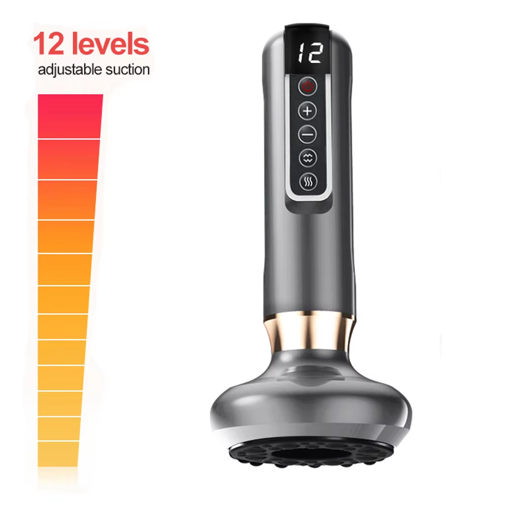Smart Vacuum Massager For Gua Sha  Cupping Wireless AntiCellulite Infrared Heat Slimming And Detox  9