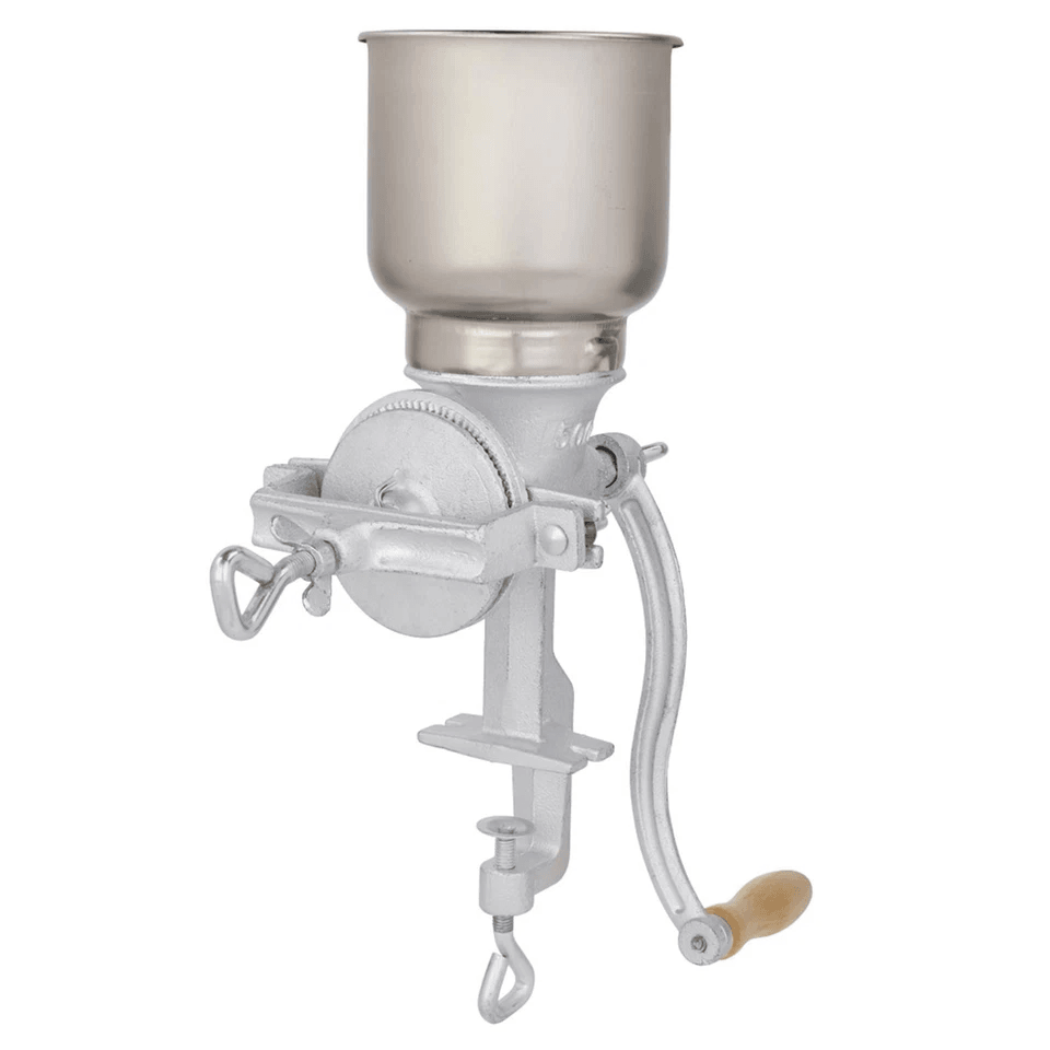Corn Mill Grinder Manual Hand Crank Grain Oats Wheat Corn Grinder  Home  Commercial Use 1