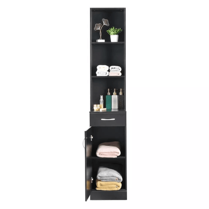 NEW Salon Cabinet Hair Styling Station Barber Shelf Table With Storage For Spa Equipment 2