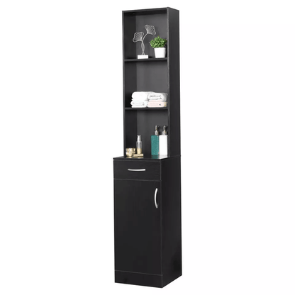 NEW Salon Cabinet Hair Styling Station Barber Shelf Table With Storage For Spa Equipment 1