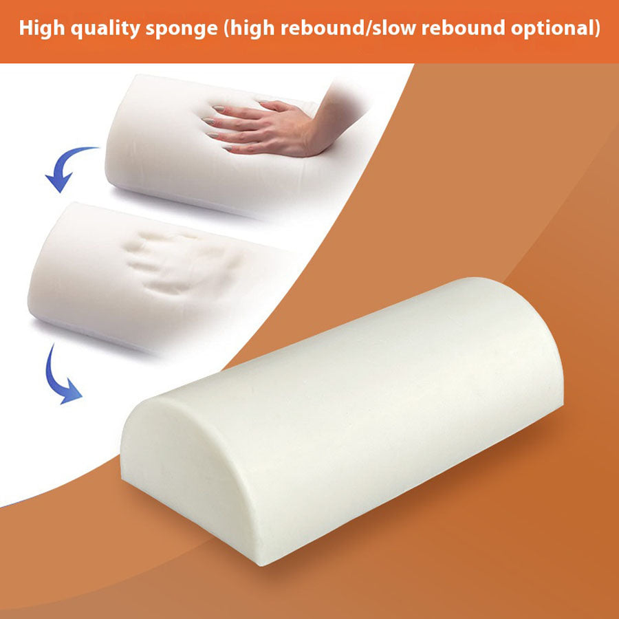 Comfortable Memory Foam Footrest AntiSlip Foot Stool for Under Desk Support at Work or Home