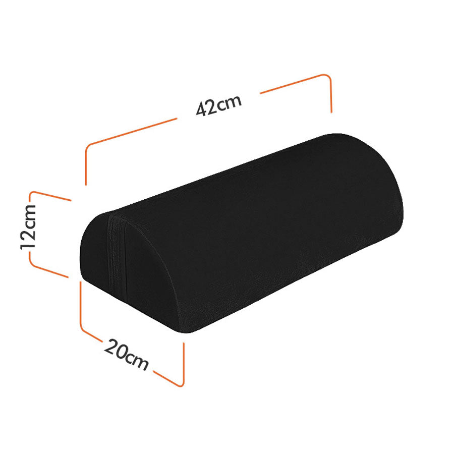 Comfortable Memory Foam Footrest AntiSlip Foot Stool for Under Desk Support at Work or Home