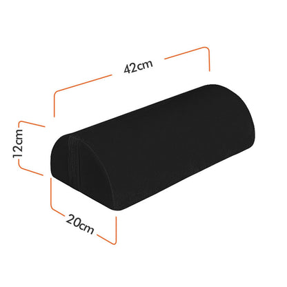 Comfortable Memory Foam Footrest AntiSlip Foot Stool for Under Desk Support at Work or Home
