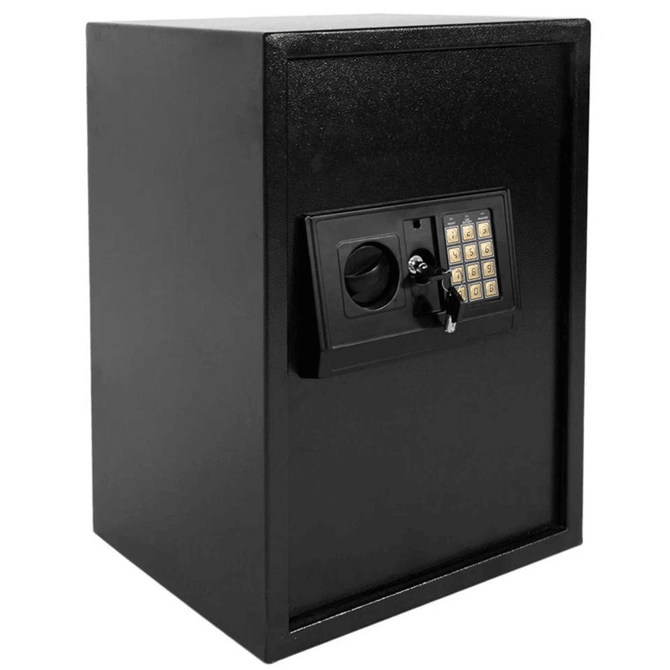 Home Digital Electronic Keypad Lock Depository Safe Box  Steel Security Gun Lock Compact  Durable 5