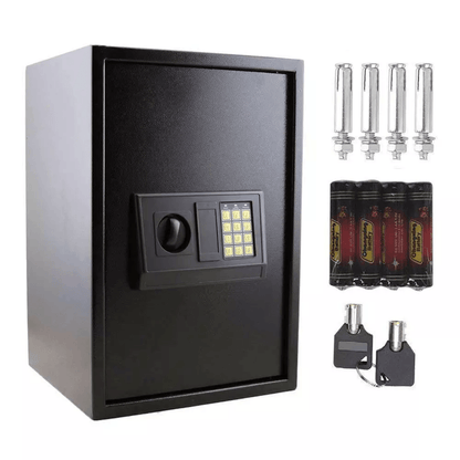 Home Digital Electronic Keypad Lock Depository Safe Box  Steel Security Gun Lock Compact  Durable 6