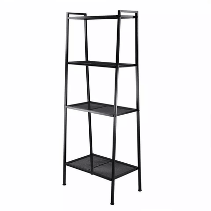 4 Tier Leaning Ladder Shelf Bookcase Sturdy Bookshelf Storage Shelves Unit Organizer For Home Offic 3