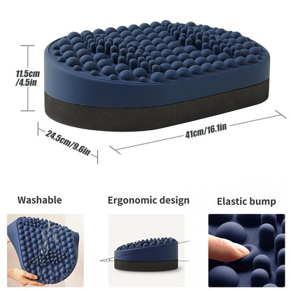 Ergonomic Foot Rest Under Desk for Office  Gaming Chair Adjustable Memory Foam Foot Stool for Back
