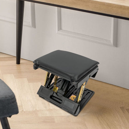 Portable Ergonomic Footstool Adjustable Height for Office Home  Travel