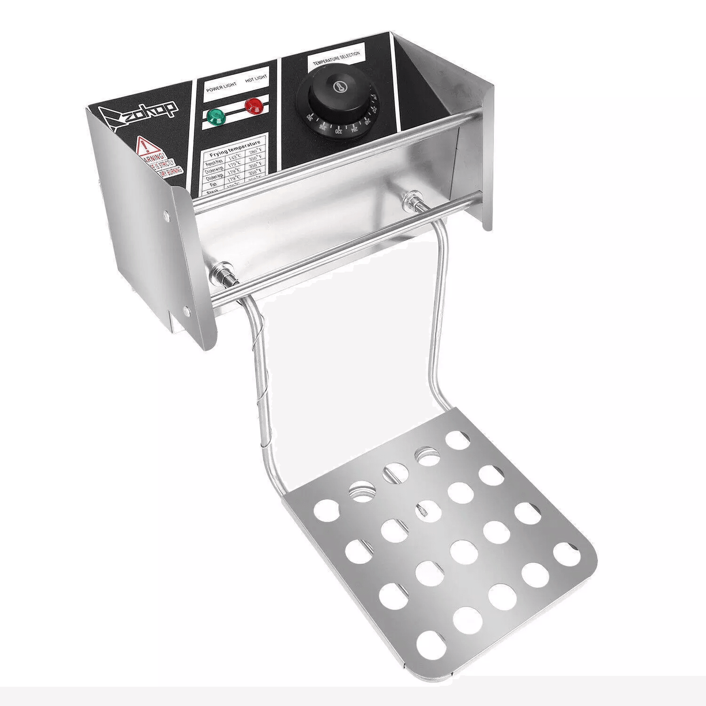 Electric Deep Fryer Commercial Stainless Steel Fryer For Restaurant  Home Use Countertop Frying Mac 8