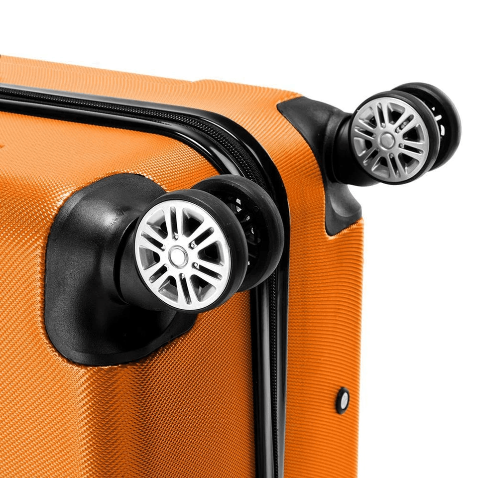 Durable ABS Spinner Luggage Set Trolley Suitcases With TSAApproved Locks 5