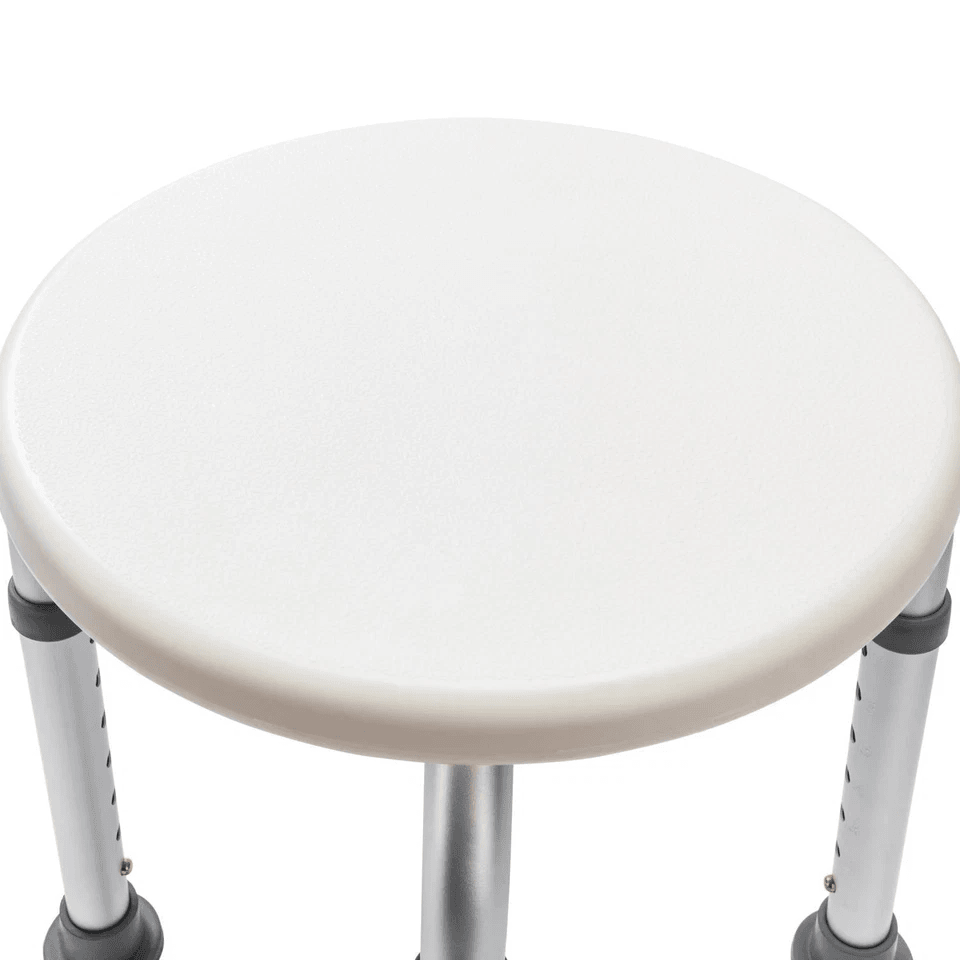 Adjustable Medical Shower Chair Round Bath Tub Bench Stool Seat 7Level Height AntiSkid CE  FDA Cert 3