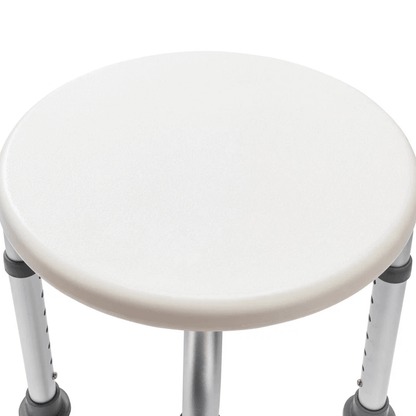 Adjustable Medical Shower Chair Round Bath Tub Bench Stool Seat 7Level Height AntiSkid CE  FDA Cert 3