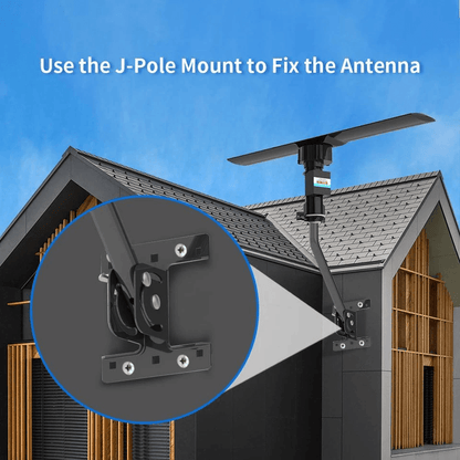 TV Antenna Amplified Outdoor HDTV Digital 4k Motorized Rotate LongRange Reception With Rotation  Re 1