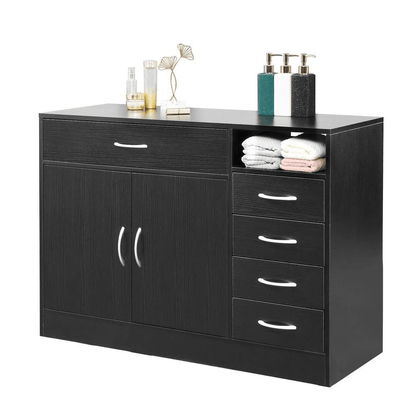 Beauty Salon Spa Equipment Hair Styling Barber Station Storage Cabinet 5 Drawers ProfessionalFor Sa 2