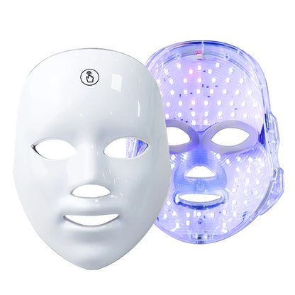 LED Facial Mask for Skin Rejuvenation  Photon Therapy Face Mask for AntiAcne  Wrinkle Removal