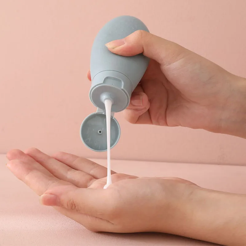 Travel-Ready Leak-Proof Refillable Liquid Containers, Compact Empty Tubs for Toiletries