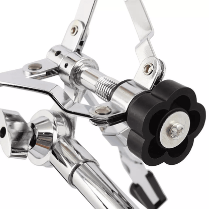 Snare Drum Stand Multiple Triangle Bracket Hardware Holder  ChromePlated Tripod For 1015 Drums 4