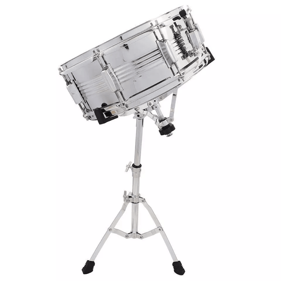 Snare Drum Stand Multiple Triangle Bracket Hardware Holder  ChromePlated Tripod For 1015 Drums 6