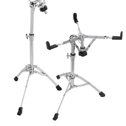 Snare Drum Stand Multiple Triangle Bracket Hardware Holder – Chrome-Plated Tripod for 10–15" Drums